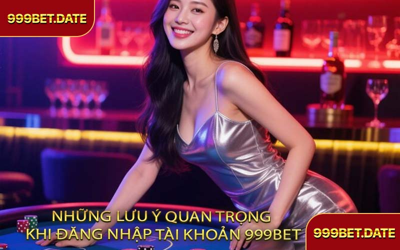 Những Lưu Ý Quan Trọng Khi Đăng Nhập Tài Khoản 999Bet